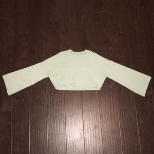 Zara Knit Crop Top Sweater
